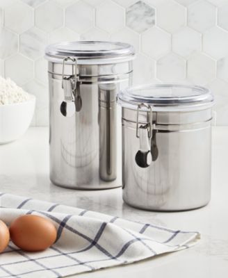 Set of 2 Food Storage Canisters, Created for Macy's