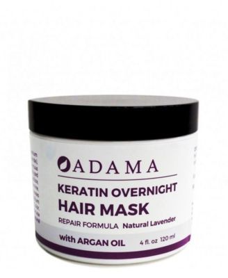 Adama Minerals Keratin Hair Mask, Lavender with Argan Oil