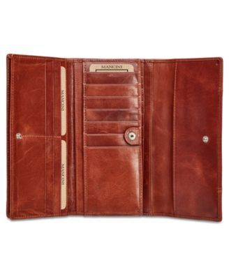 Casablanca Collection RFID Secure Ladies Trifold Wing Wallet