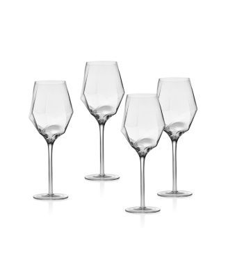 Godinger Meridian Set of 4 Red Wine Glasses 