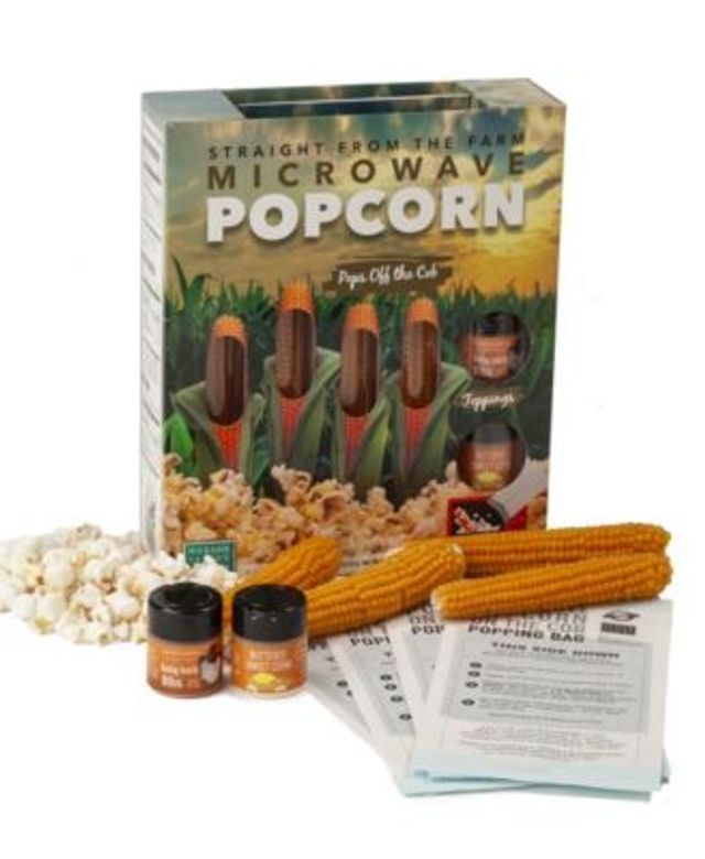 Wabash Valley Farms Stainless Steel Whirley-Pop Popcorn Maker with  Hull-less Kernels Kit