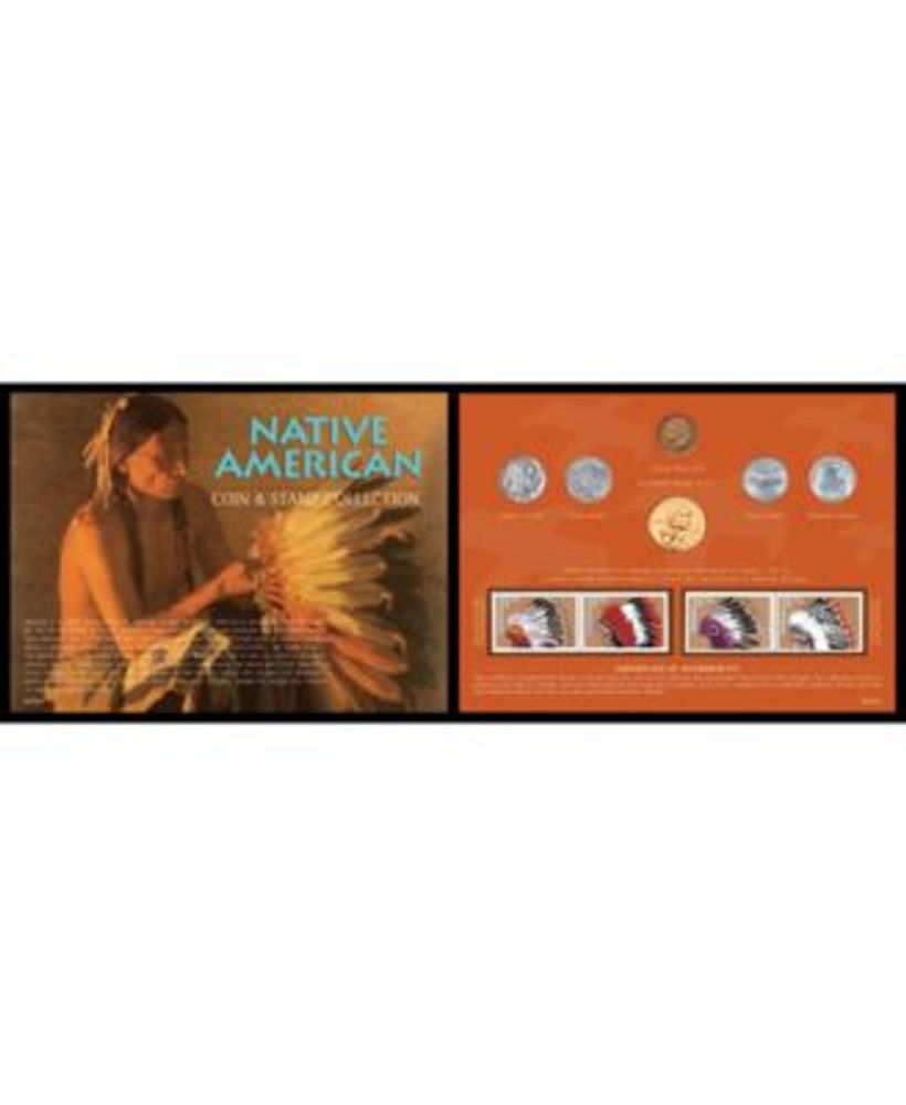Native American West Coin Stamp Collection