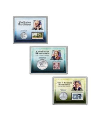 Presidential Bicentennial Coin and Stamp Collections