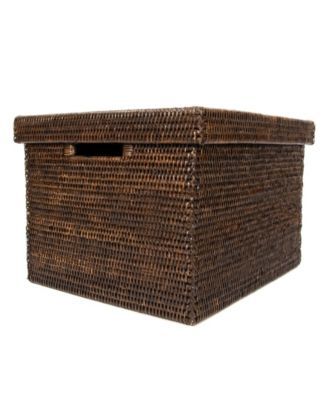 Storage Box with Lid Letter File