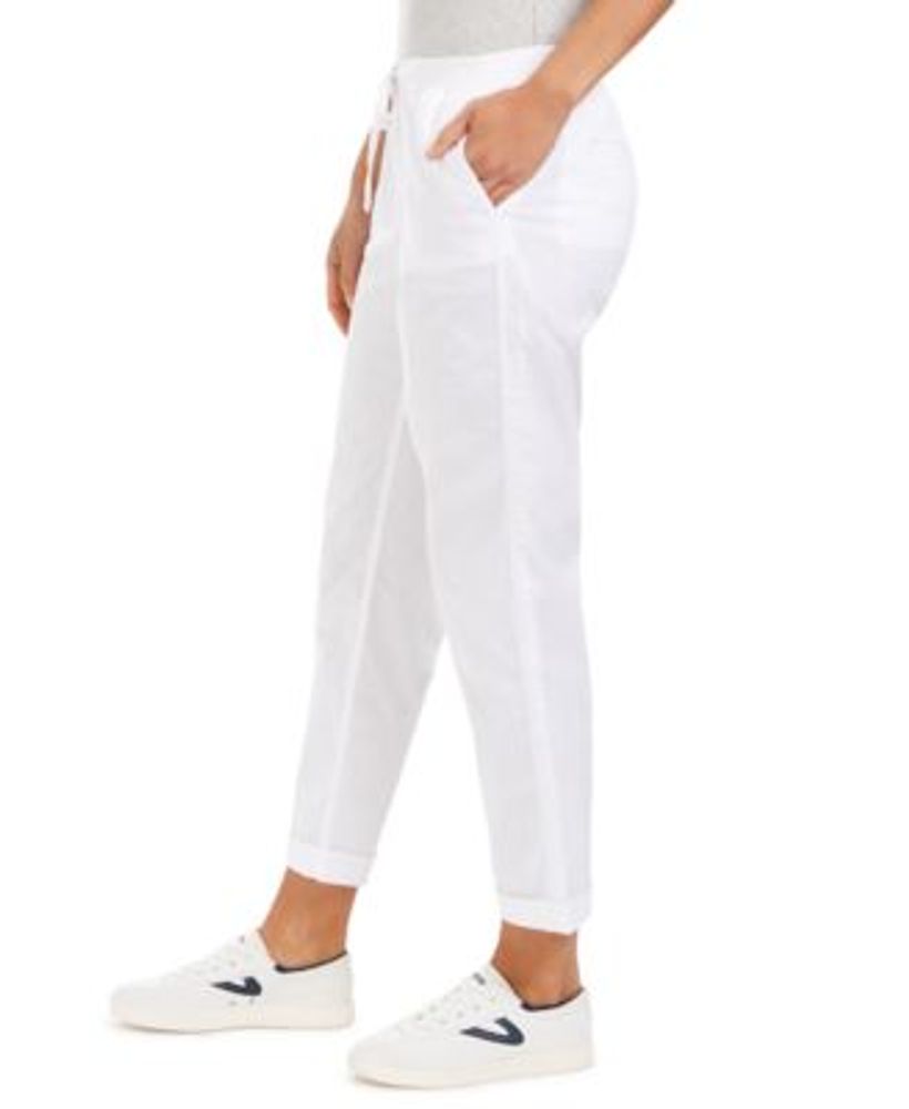 Women's Pull On Cuffed Pants, Created for Macy's