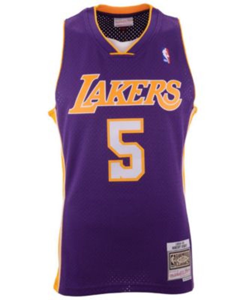 Men's Mitchell & Ness Robert Horry White Los Angeles Lakers 2001