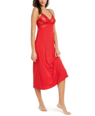 Lace Long Chemise Nightgown