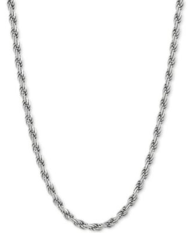 Giani Bernini 20 Sparkle Link Chain Necklace Sterling Silver