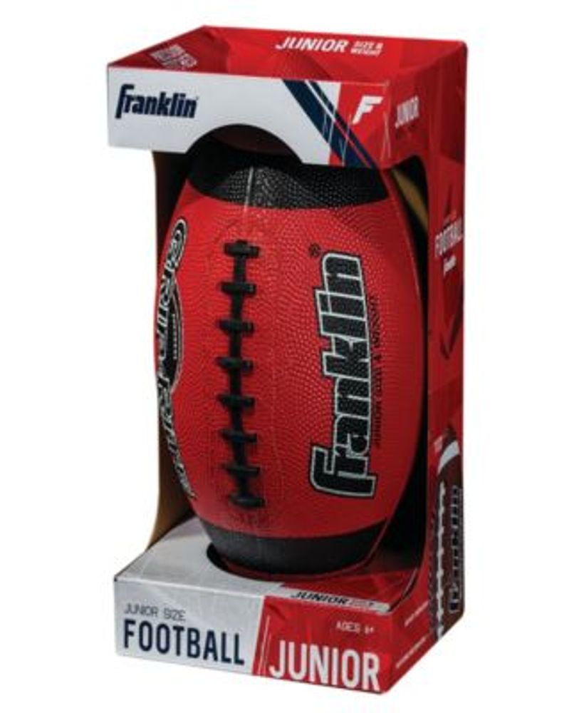 Franklin Sports 100 Series Junior Rubber Football - Blue/white