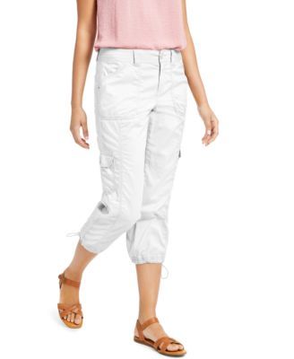 Cargo Capri Pants