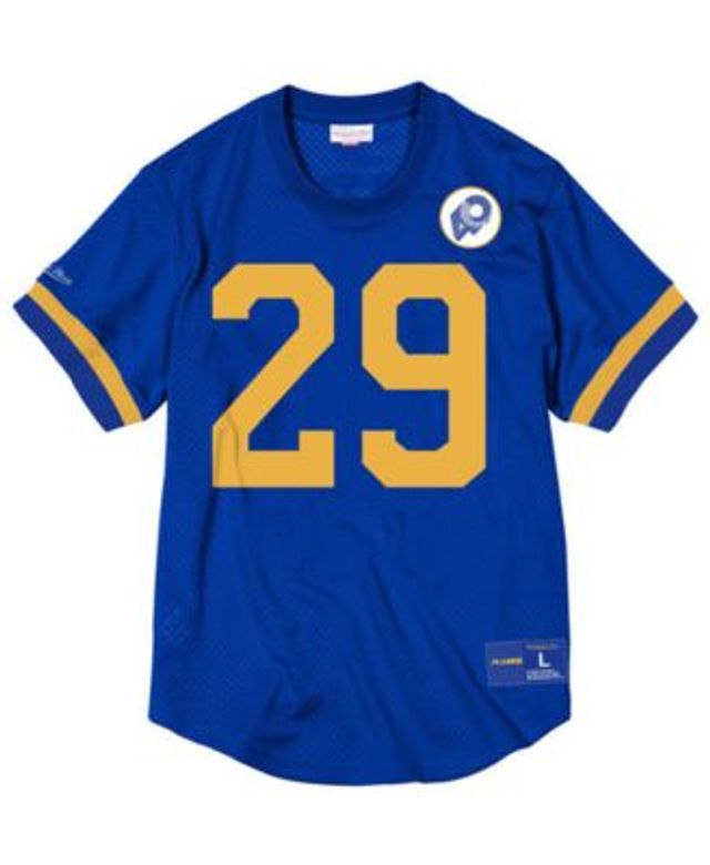 Men's Mitchell & Ness Eric Dickerson Gold Los Angeles Rams Tie-Dye Retired  Player Name & Number T-Shirt 