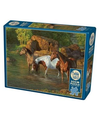 Horse Pond 500 Piece Jigsaw Puzzle