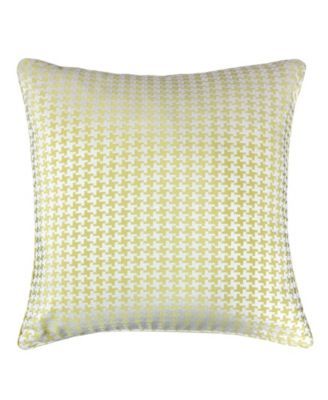 Tessa Jacquard Square Decorative Throw Pillow