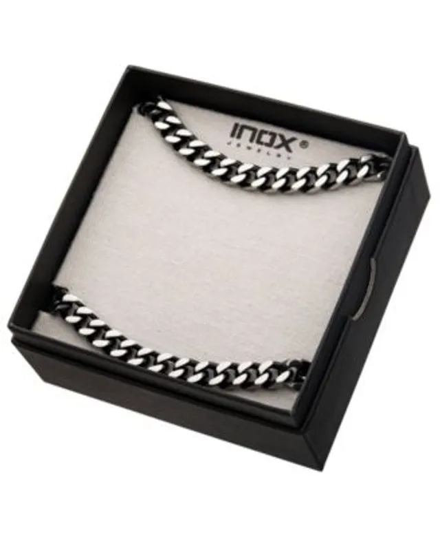 Macy's Men's Curb Chain Bracelet in Sterling Silver