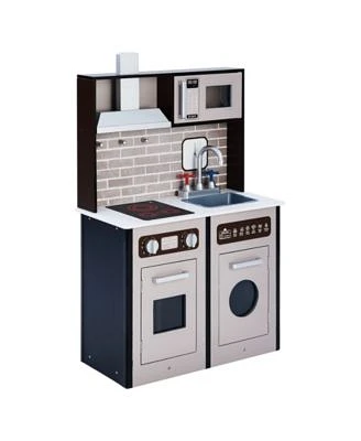 Teamson Kids - Little Chef Burgundy Classic Play Kitchen