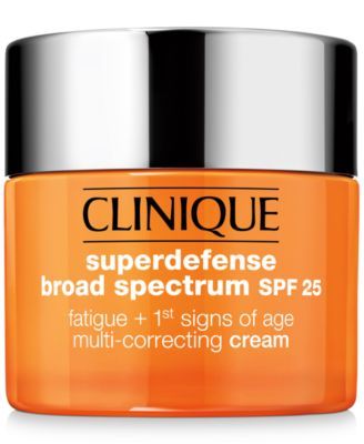 Superdefense SPF 25 Fatigue + 1st Signs Of Age Multi-Correcting Cream - Skin Types 1 & 2, 1.7oz