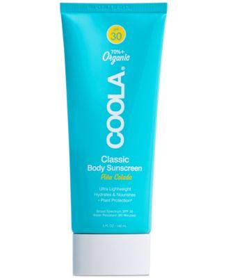 Classic Body Organic Sunscreen Lotion SPF 30 - Piña Colada, 5-oz.