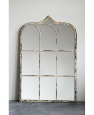 Metal Mirror with Arch