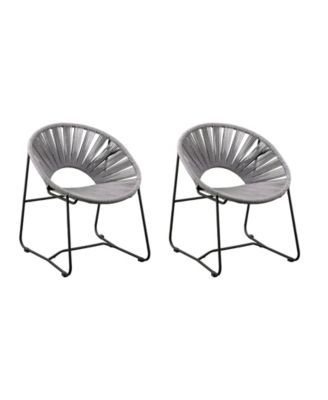 Holly Martin Rondly Outdoor Rope Chairs 2 Piece Set