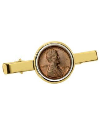 1909 First-Year-Of-Issue Lincoln Penny Coin Tie Clip