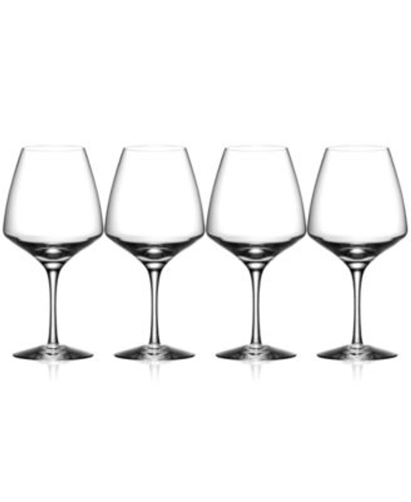 Meridian Set of 4 Red Wine Glasses/Goblets 