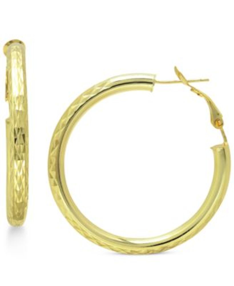 Giani Bernini Cubic Zirconia Bracelet & Stud Earrings in Sterling Silver Set New
