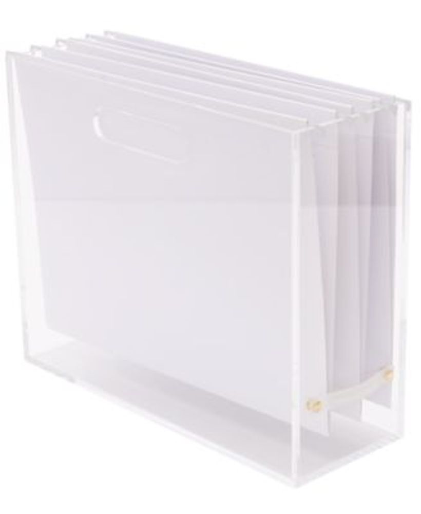 Acrylic File Box Slim