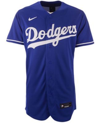 Nike Los Angeles Dodgers Infant Official Blank Jersey - Macy's