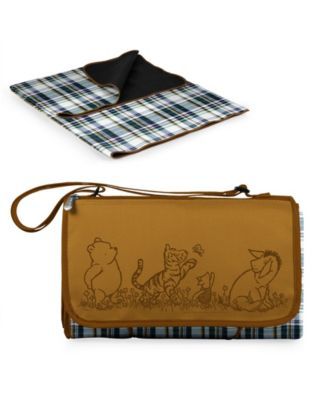 Disney's Winnie The Pooh Outdoor Picnic Blanket with Blanket Tote