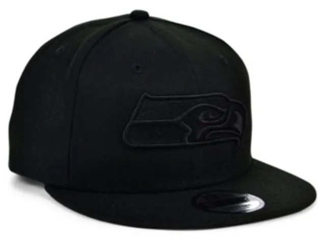 New Era 9Fifty Seattle Seahawks Basic Snapback Hat White Black