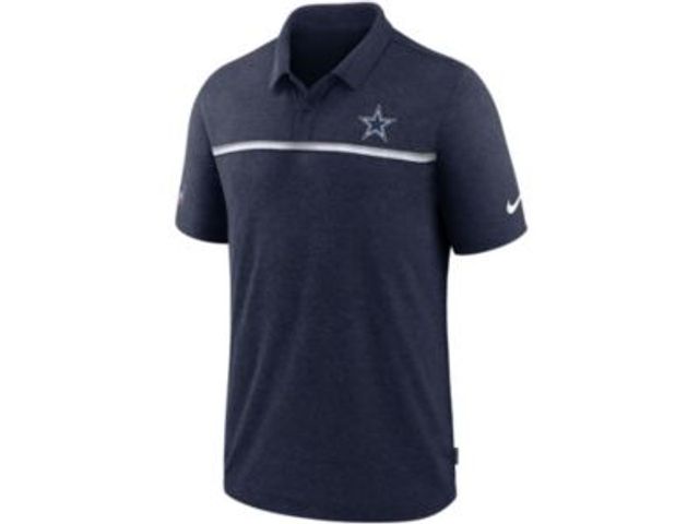 Men's Nike Golf Navy Dallas Cowboys Blade Performance Polo