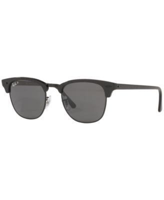 Unisex Clubmaster Polarized Sunglasses, RB3016 51 