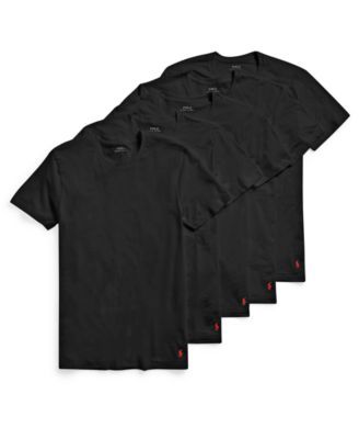 Men's 5-Pack Classic Crewneck Undershirts
