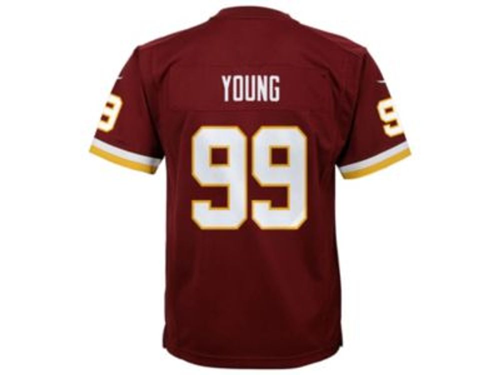 Infant Nike Chase Young Burgundy Washington Football Team Game Jersey