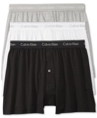 Men's 3-Pack Cotton Classics Knit Boxers