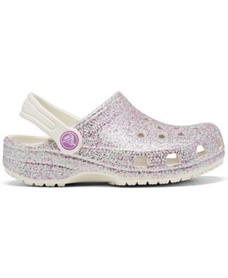 Toddler Classic Glitter Clogs from Finish Line 