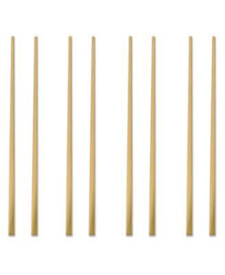 Hampton Forge Zephyr Satin Gold 8-Piece Chopstick Set