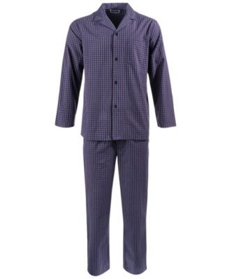 Men's Double Window Pane Pajama Set, Created for Macy's
