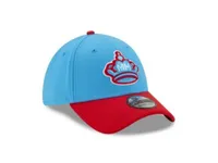 Men's Miami Marlins New Era Blue/Red 2021 City Connect 39THIRTY Flex Hat