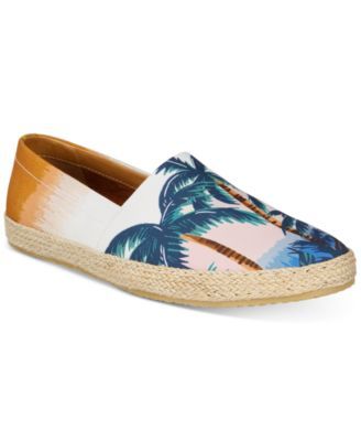 Men's Zariah Print Espidrl Loafers, Created for Macy's