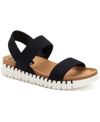 Milaa Stretch Flat Sandals, Created for Macy's