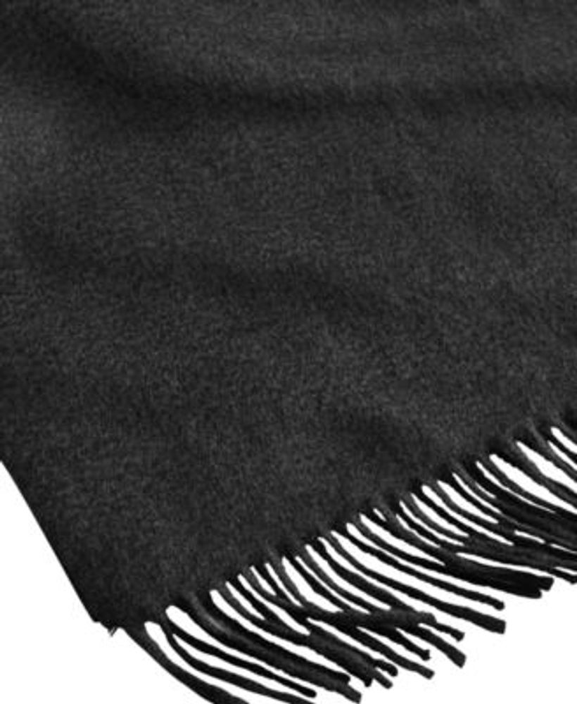 Men's Solid Cashmere Scarf, Created for Macy's