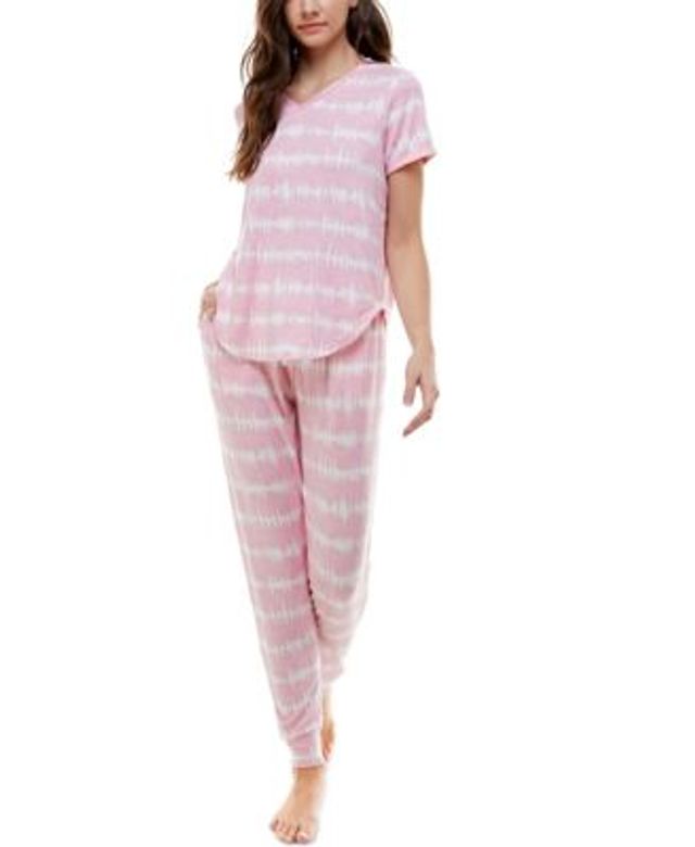 Jenni Printed Super Soft Jogger Pajama Pants, Created for Macy's