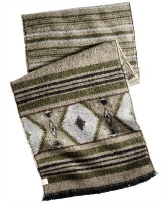Men's Woven Patterned Scarf, Created for Macy's