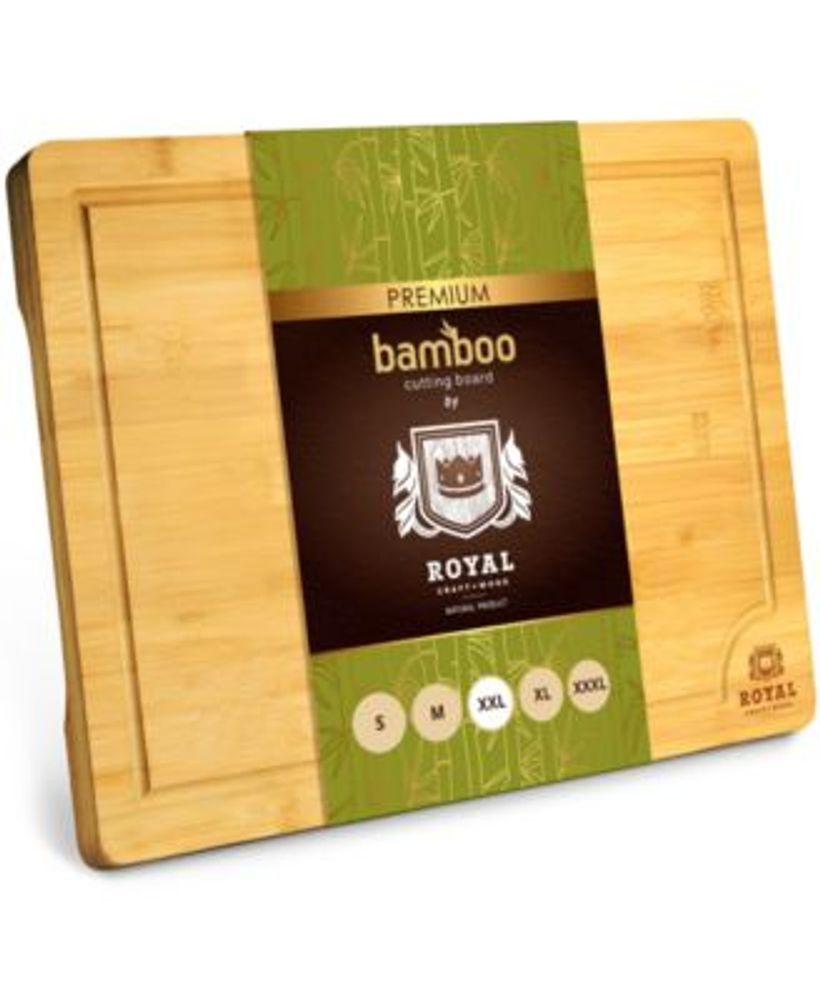 Cutting Board For Kitchen with Juice Groove