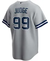 Nike Youth Boys and Girls Aaron Judge Gray New York Yankees Road Replica  Player Jersey