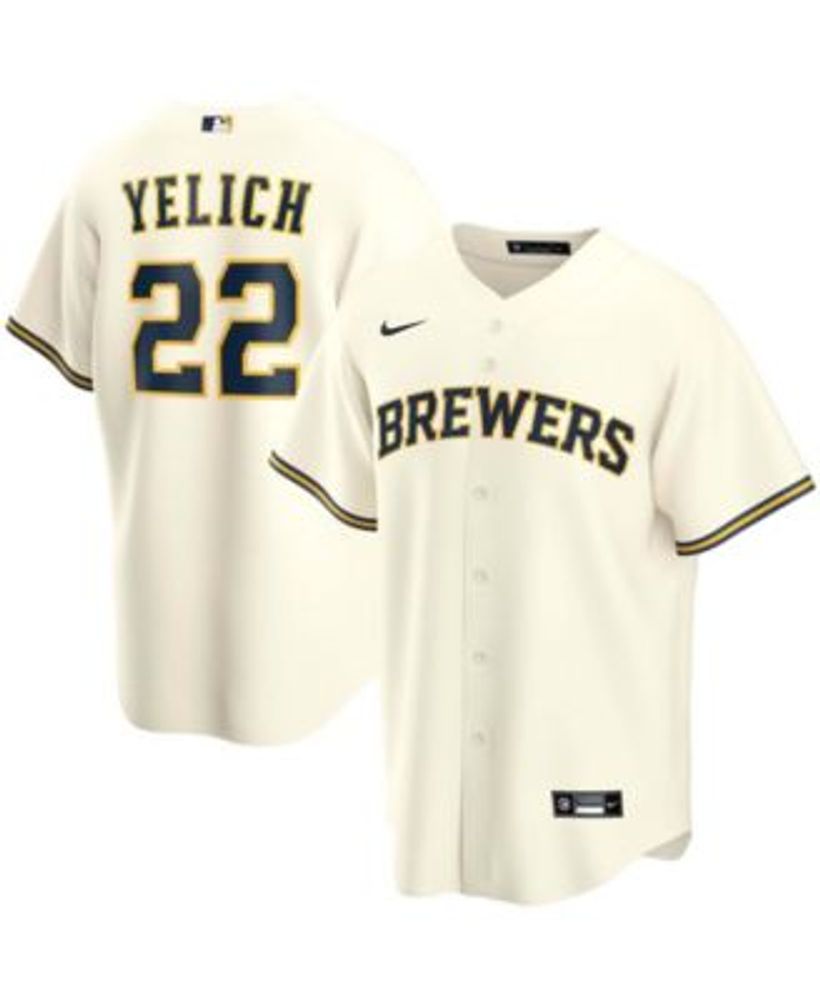 Nike Christian Yelich Milwaukee Brewers Alternate Authentic Player