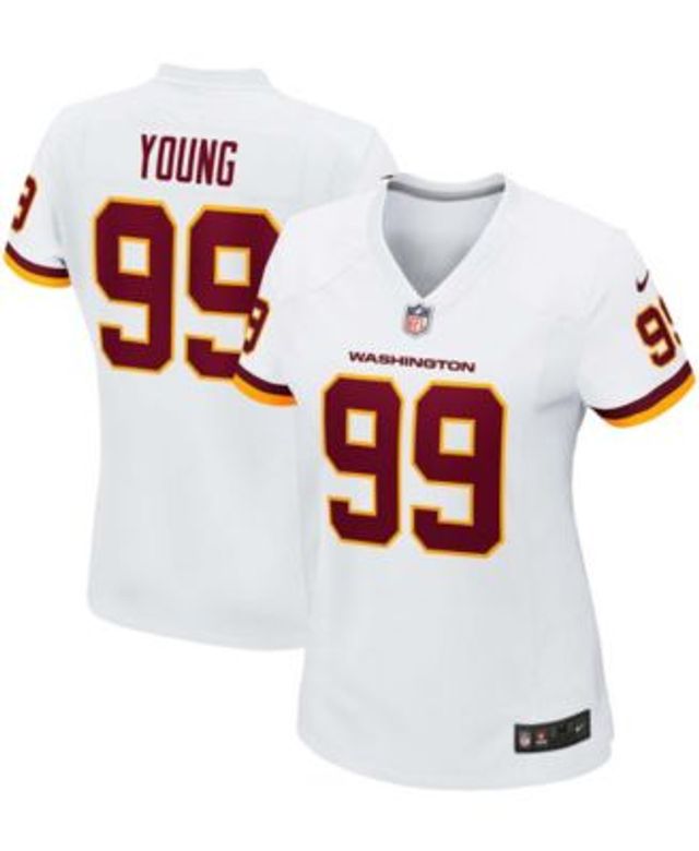 Chase Young Washington Commanders Nike Player Name & Number T-Shirt - White