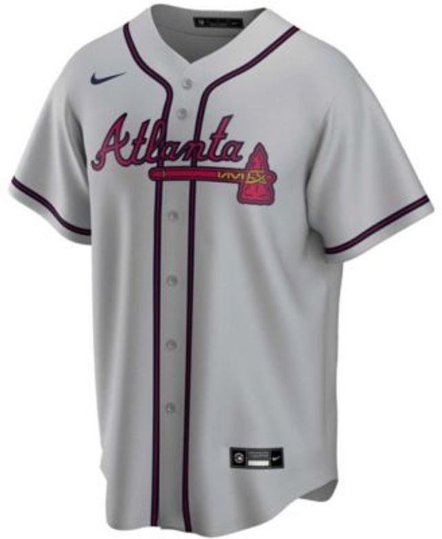 Men's Ronald Acuna Jr. Navy Atlanta Braves Big & Tall Replica