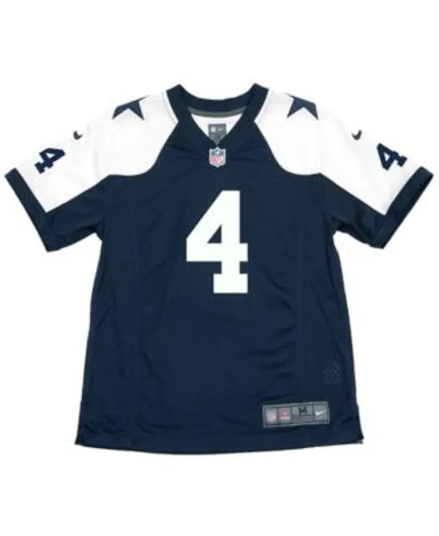 Nike Men's Dak Prescott Navy Dallas Cowboys Alternate Game Team Jersey -  Macy's